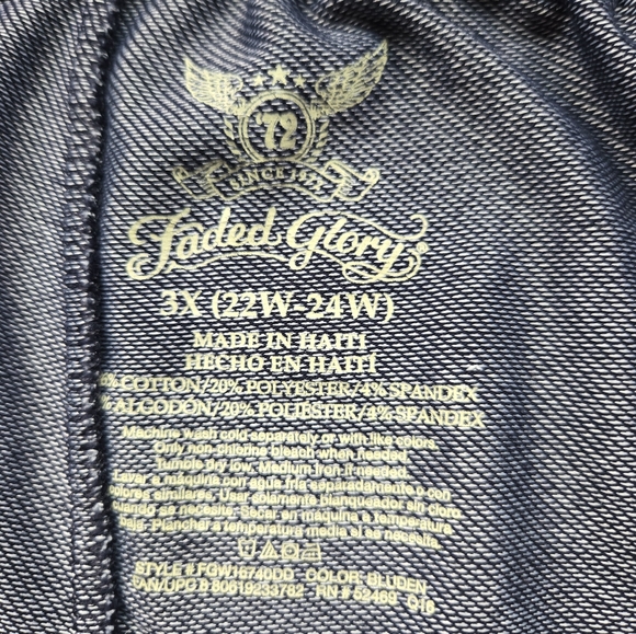 Faded Glory Leggings 3x - Picture 7 of 7